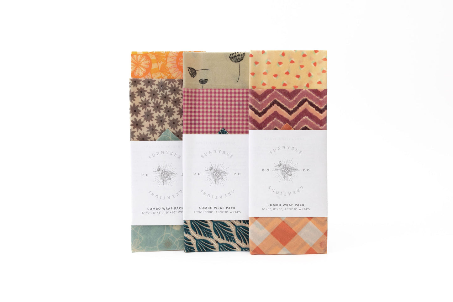 Sunnybee Creations Combo Beeswax Wraps