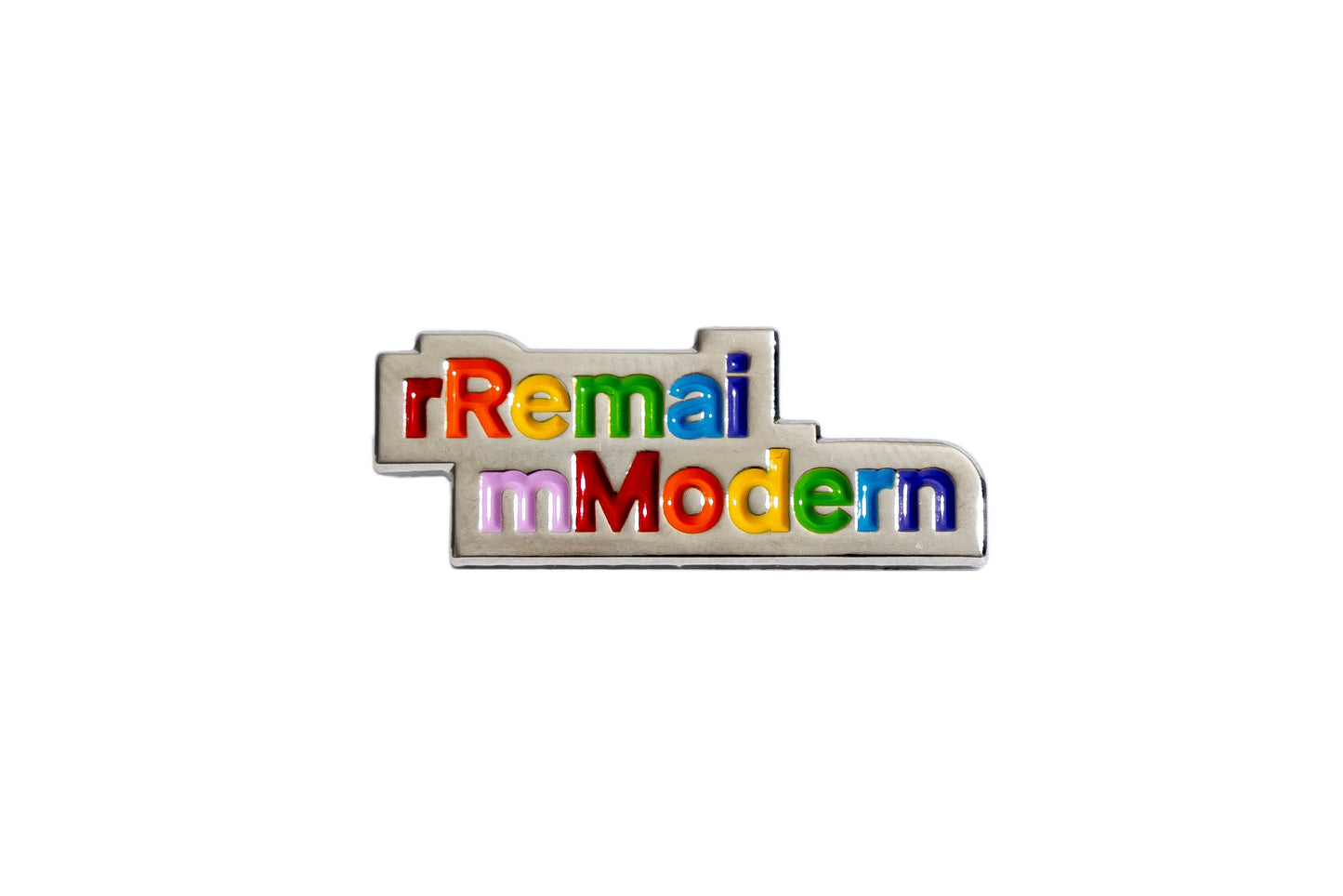 Remai Modern Pride Pin Stacked