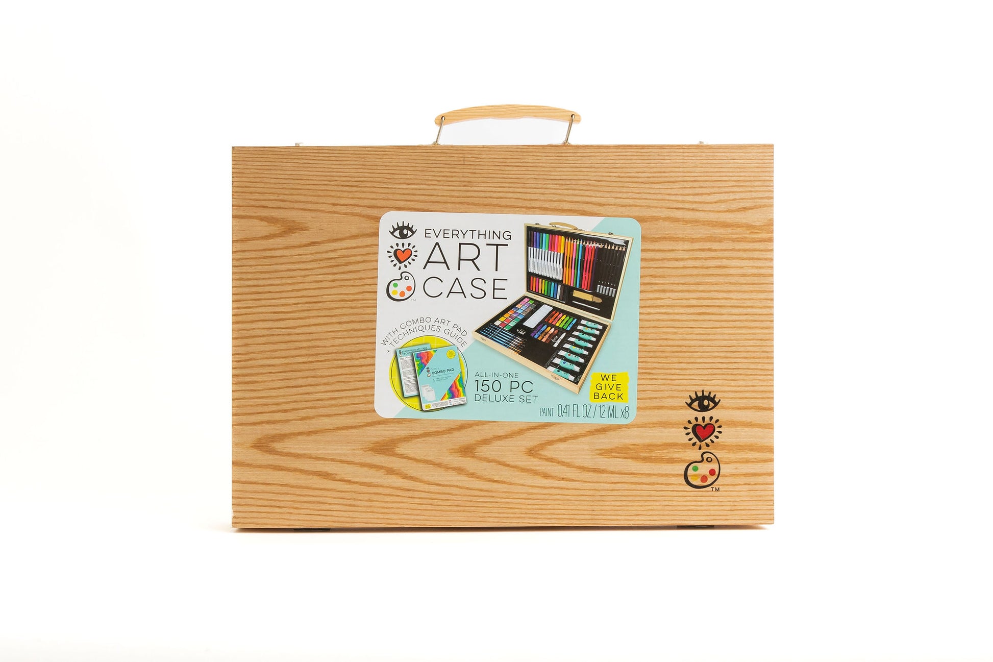 Deluxe Wooden Everything Art Case