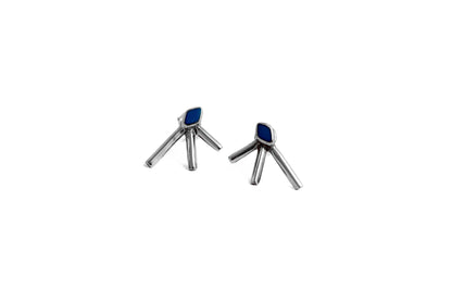 Bambu Art Deco Earring Teal