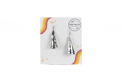 Honey Willow Jingle Cone Earrings