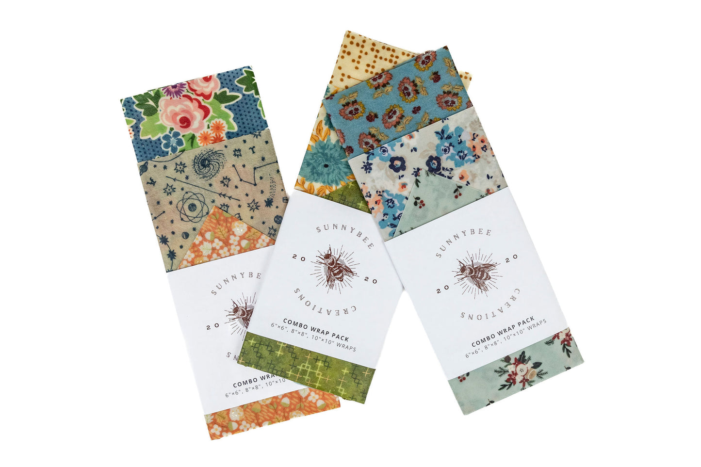 Sunnybee Creations Combo Beeswax Wraps