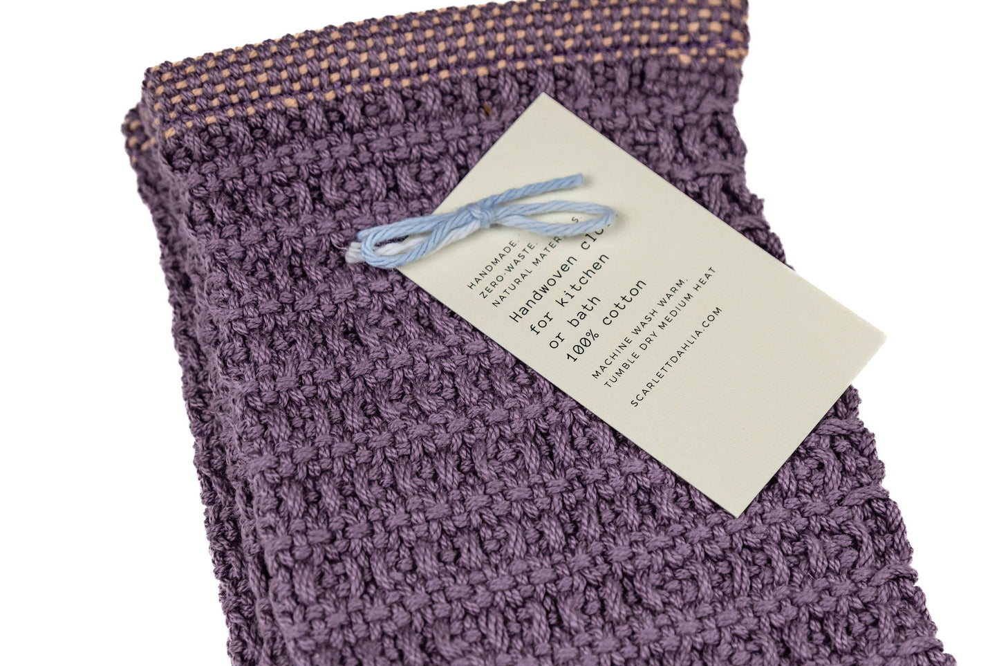 Kaija Harris Inspired Dishcloths Plum