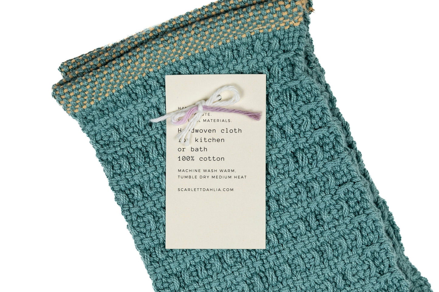 Kaija Harris Inspired Dishcloths Teal