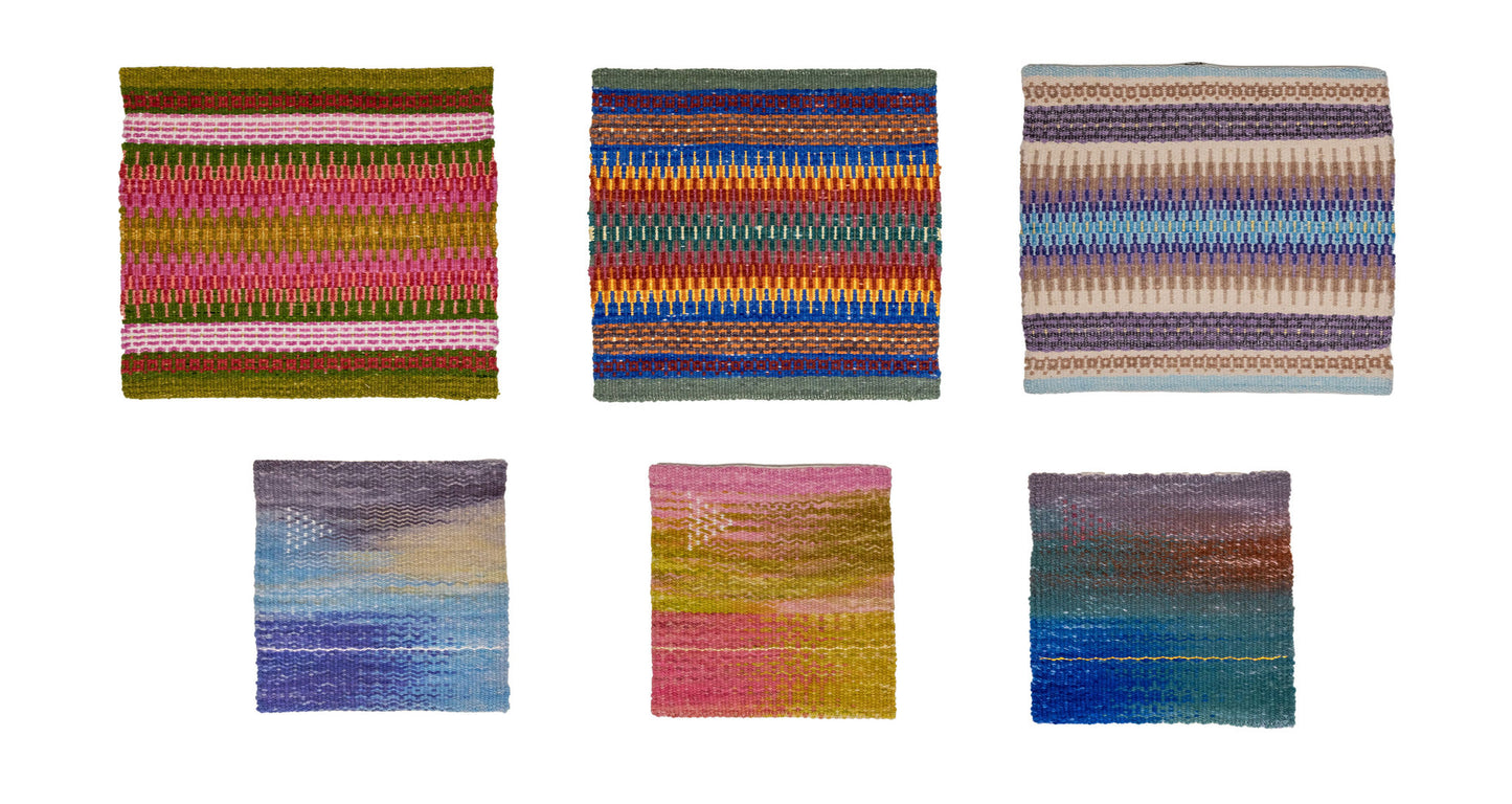 Field in Winter Medium Square Weaving