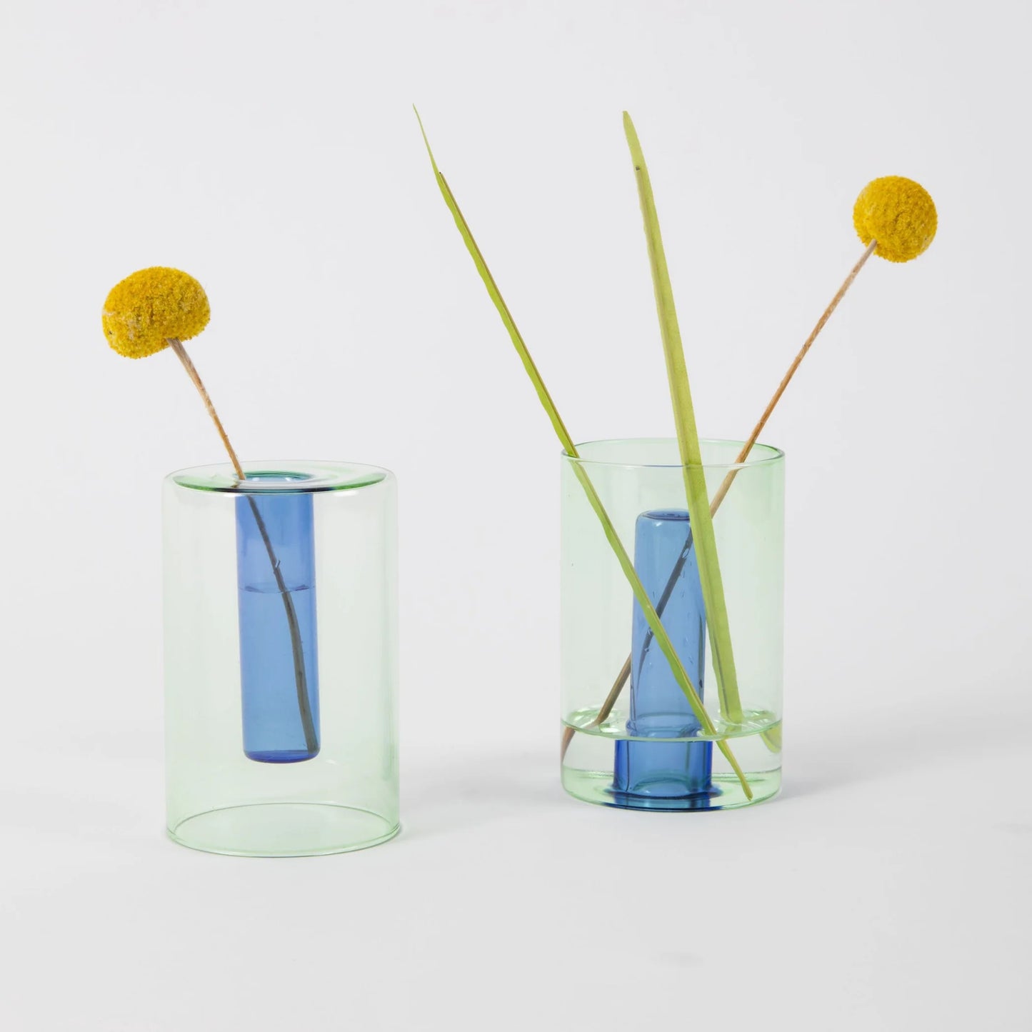 Reversible Glass Vase Small