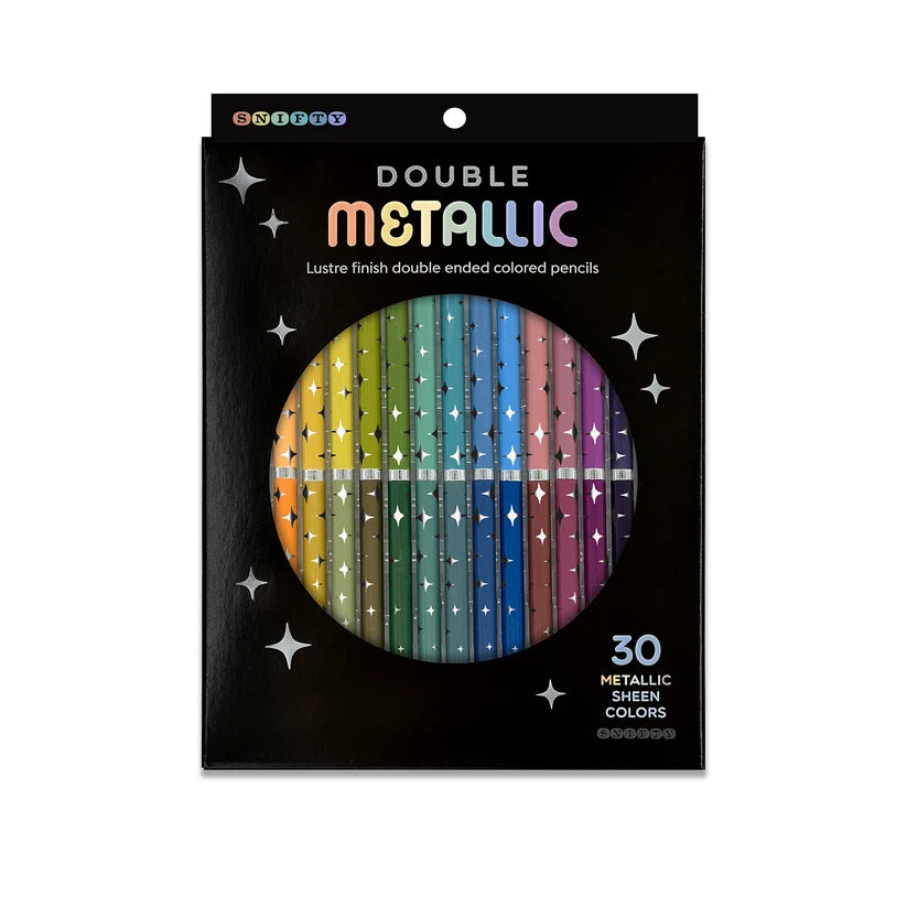 Double Ended Metallic Colored Pencil