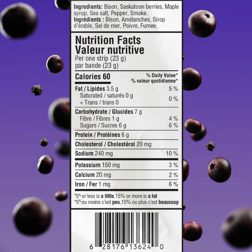 Saskatoon Berry Pemican Strip