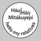 Dyani White Hawk Love Language Pins