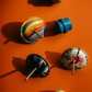 Hopping Spinning Tops
