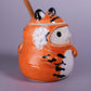 Tiger Jar with Bamboo Spoon