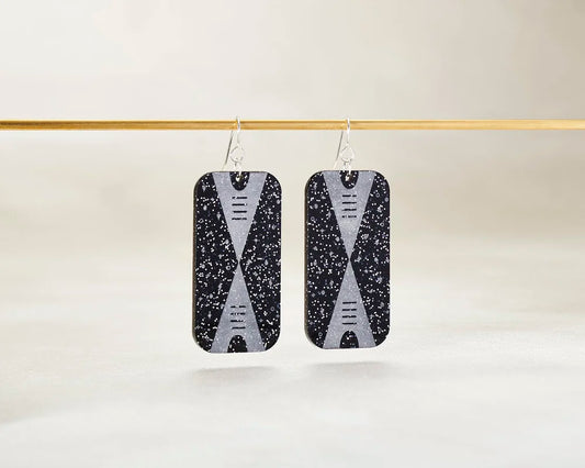 Tipi Morning and Night Sky Earrings