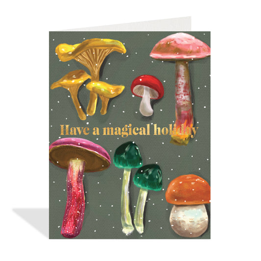 Magical Mushroom Card
