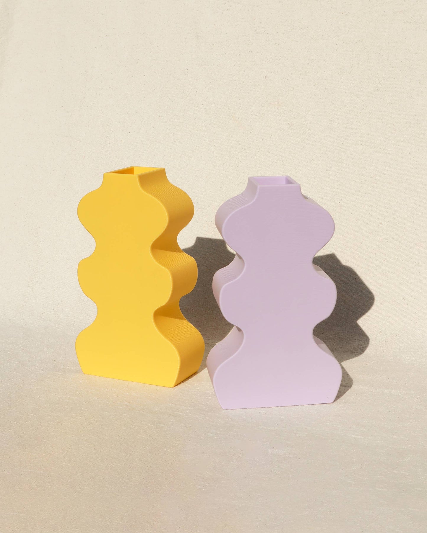 Wiggle Vase: Yellow