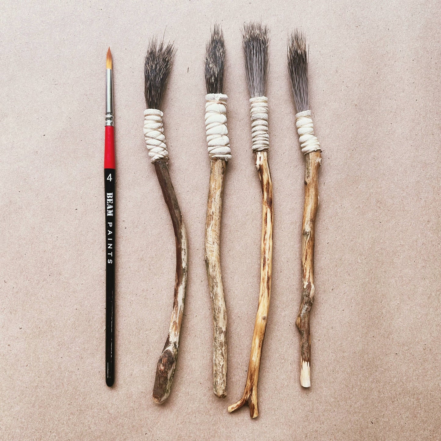 Wilderness Watercolor Brush: Vegan #4 Cedar Flat