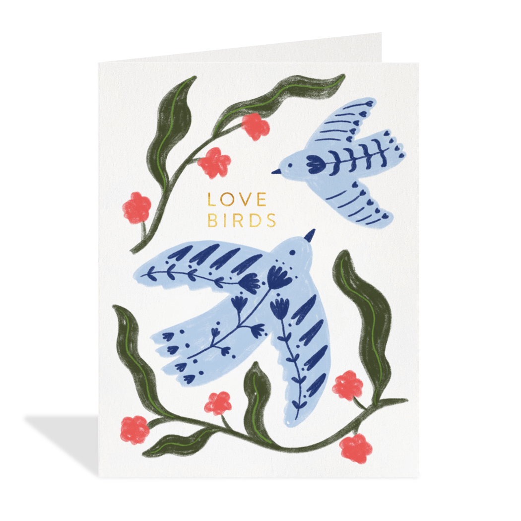 Blue Love Birds