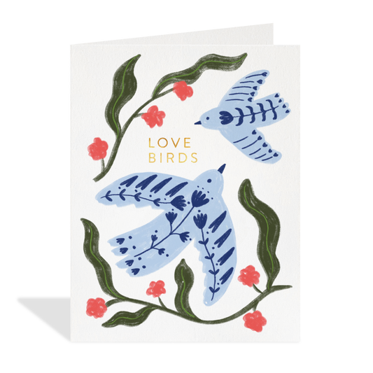 Blue Love Birds