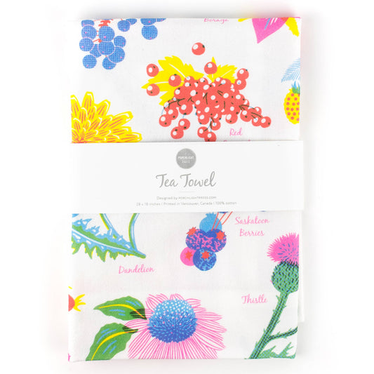 Vibrant Life Series - Herbals Tea Towel