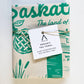Saskatchewan Commemorative Organic Tea Towel - 20x24