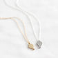 Wheat Necklace: Silver