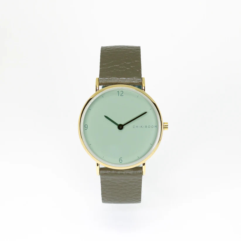 Green, Sage & Gold Watch