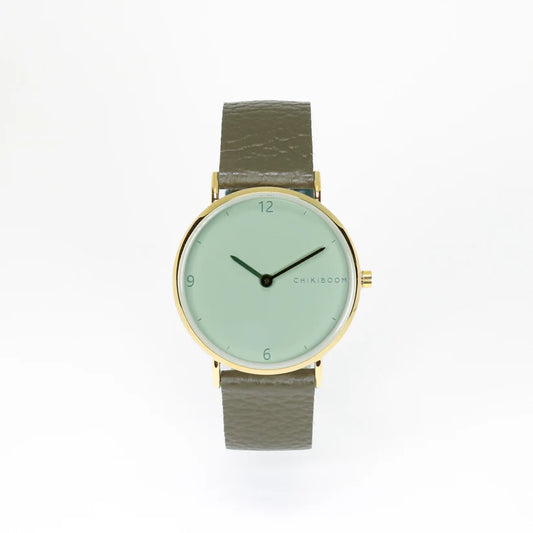 Green, Sage & Gold Watch