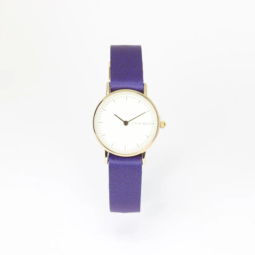 Purple & Cream Watch