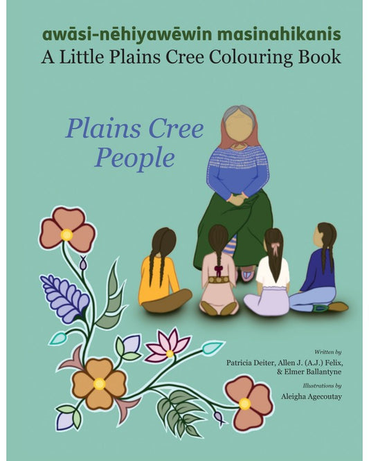 A Little Plains Cree Colouring Book