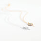 Dandelion Necklace: Yellow Gold