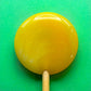 Mini Handcrafted Rainbow Lollipops: Rhubarb and Custard