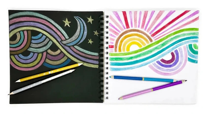 Double Ended Metallic Colored Pencil