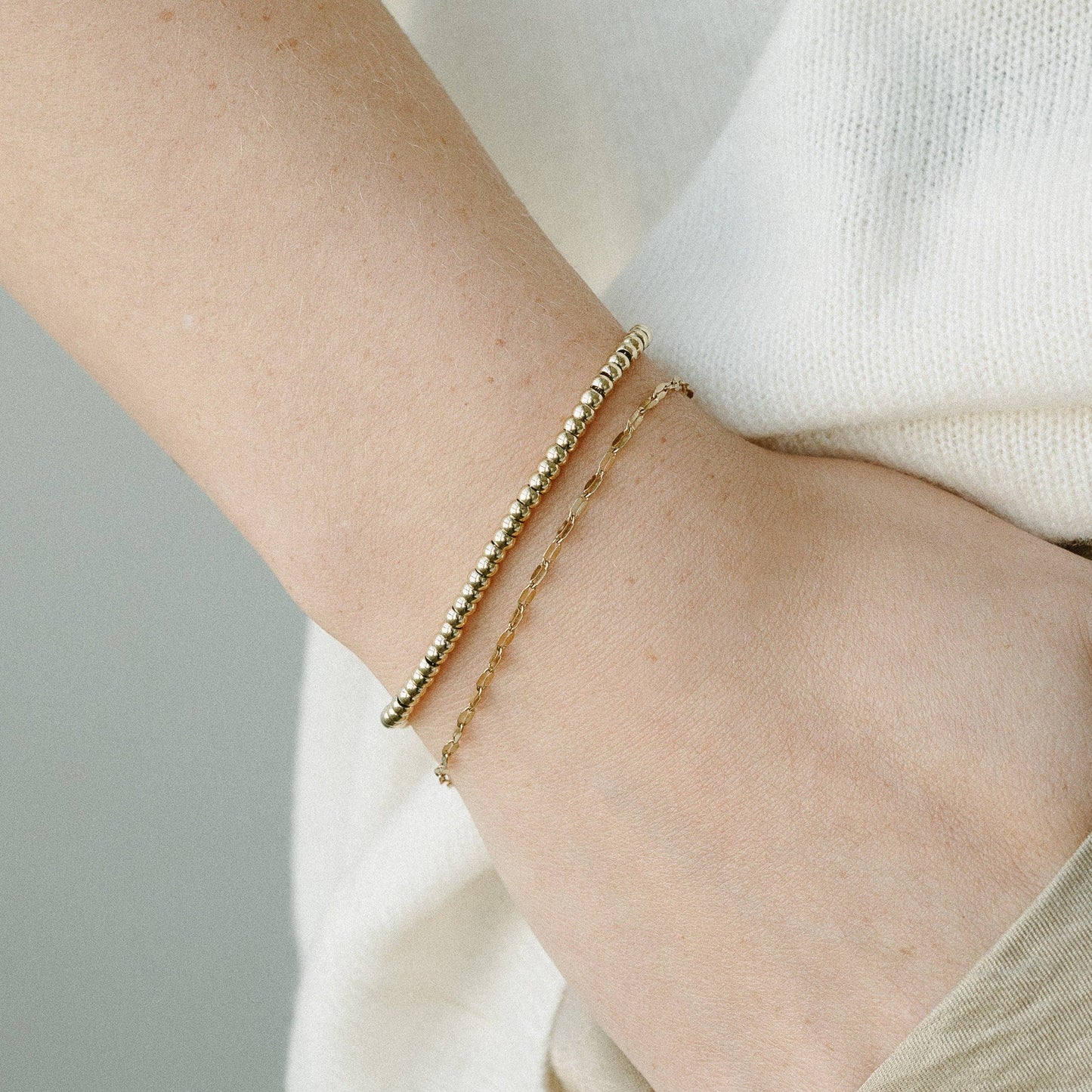 Beaded Bracelet: 2mm