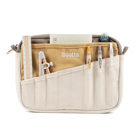 Soolla® Studio Pouch, Driftwood (Stationery Pouch)