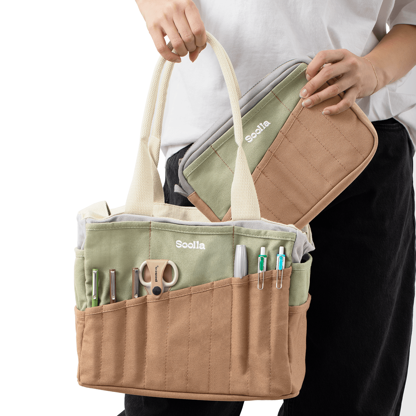 Soolla® Studio Pouch, Aquamarine (Stationery Pouch)