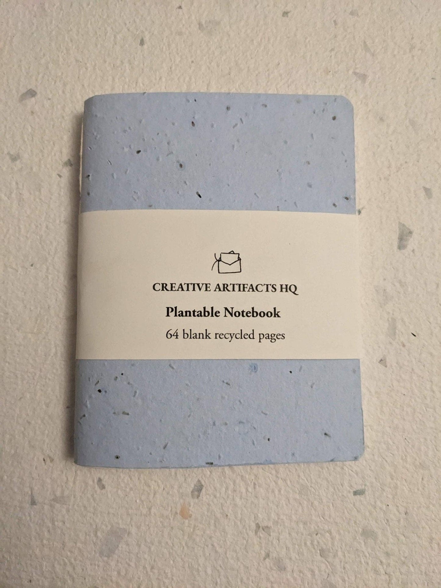 Pocket | Plantable Cotton Notebook: Grass green