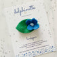 Blue Larkspur Hair Tie