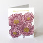 Poppies Linocut Birthday Card by Hawk and Rose