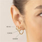 Thin Hoops: Gold Filled / 12mm