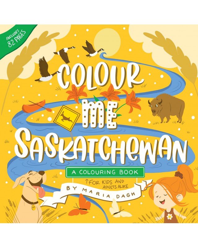 A Saskatchewan Colouring Book