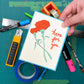 Here For You Carnations Sympathy Greeting Card