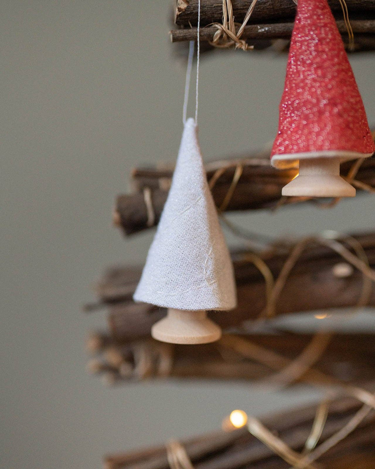 Sparkle Tree Set: Red/White/Green set
