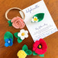 Yellow Chrysanthemum Hair Clip - November Birth Month Flower