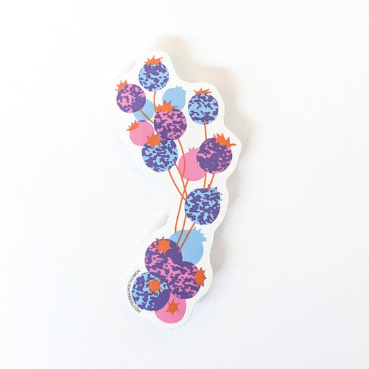 Sticker: Saskatoon Berries