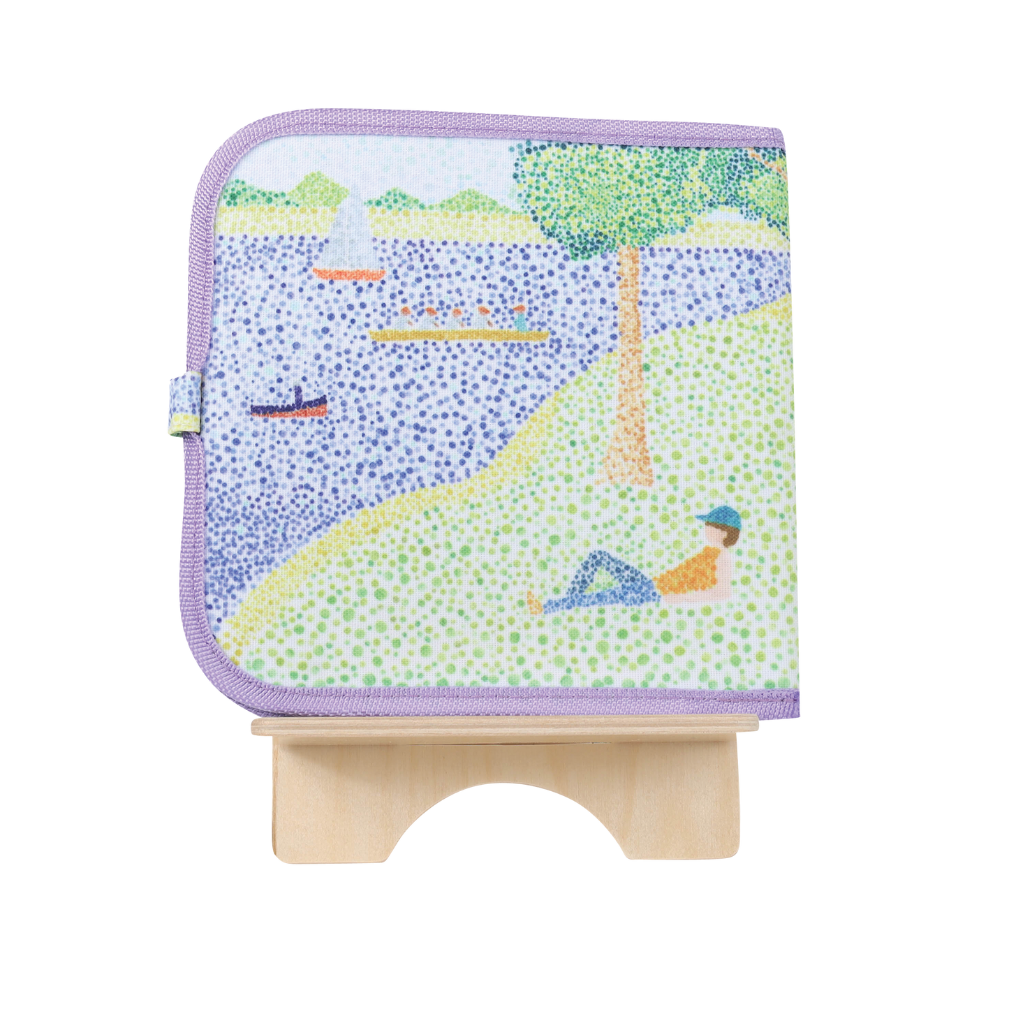 Color It & Go Erasable Book -Seurat - Wipe Wet +Dry Book