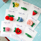 Red Poppy Hair Clip - August Birth Month Flower Gift