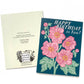 ‘Birthday Anemones'  Linocut Birthday Card by Hawk and Rose