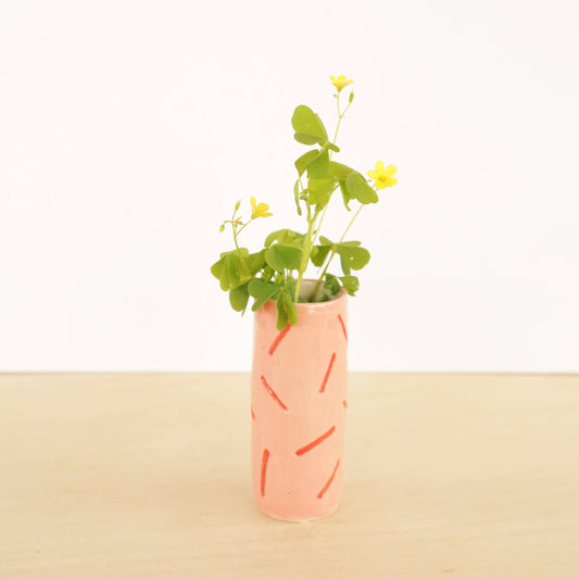 Ceramic Bud Vase: Dash