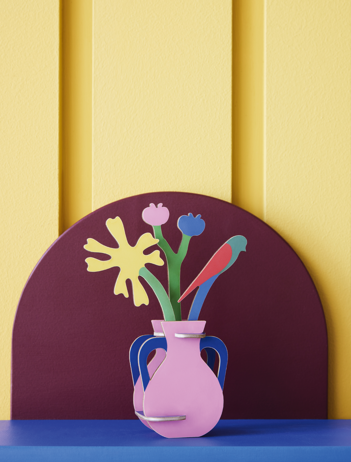 3D Pop Out Card - Matisse Paper Bloom