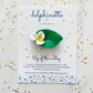 Lily of the Valley Hair Clip - May Birth Month Flower Gift