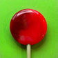 Mini Handcrafted Rainbow Lollipops: Rhubarb and Custard